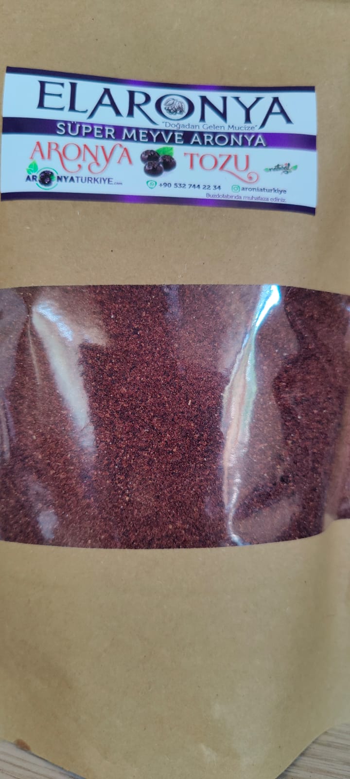 ARONYA TOZU 500 GR